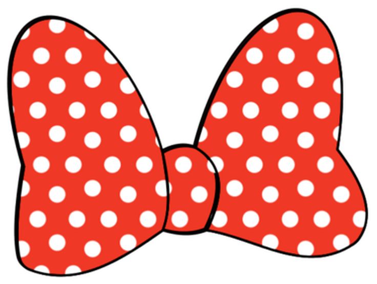 Minnie Mouse Bow Clipart - Bo - Minnie Mouse Bow Clipart