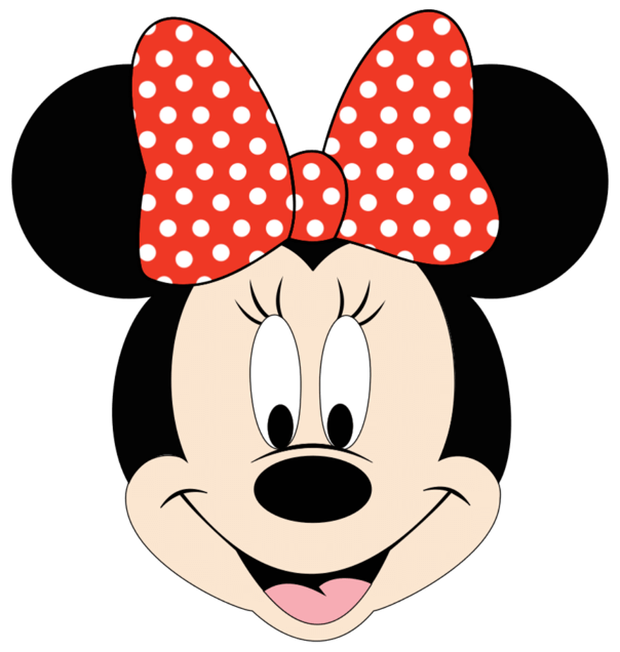 Minnie mouse bow minnie mouse red clipart clipartall