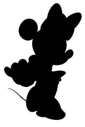 Minnie Mouse Silhouette | Silhouettes
