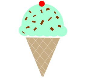 Mint Ice Cream Clip Art - Clipart Ice Cream