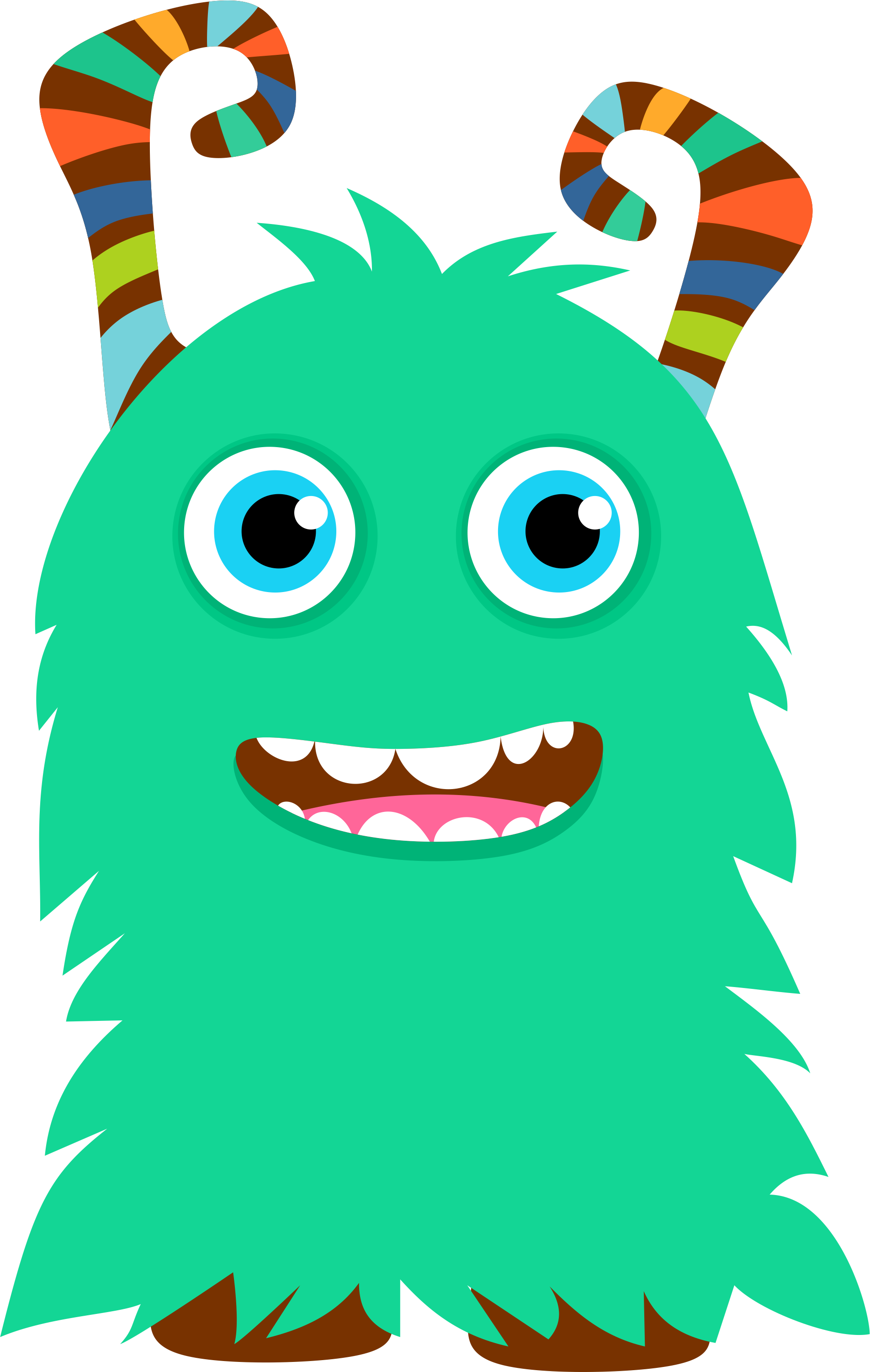 Minus - Say Hello! MONSTER * - Clipart Monsters