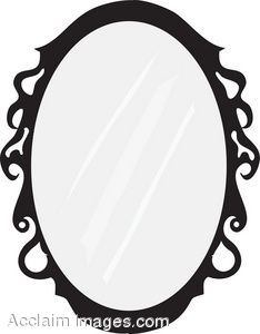 mirror clipart - Clip Art Mirror