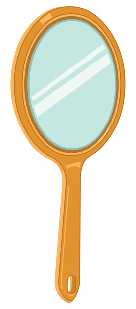 Mirror Clipart Image Oval Mir