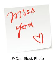 ... miss you - love note with \\\u0026#39;miss you\\\u0026#39;