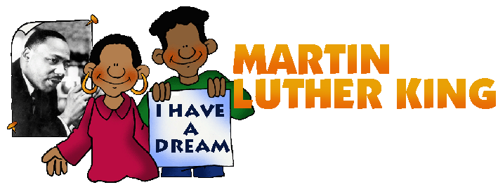 Mlk Clip Art Dr Martin Luther - Martin Luther King Day Clip Art
