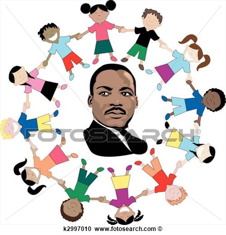 Luther King Day clip art .