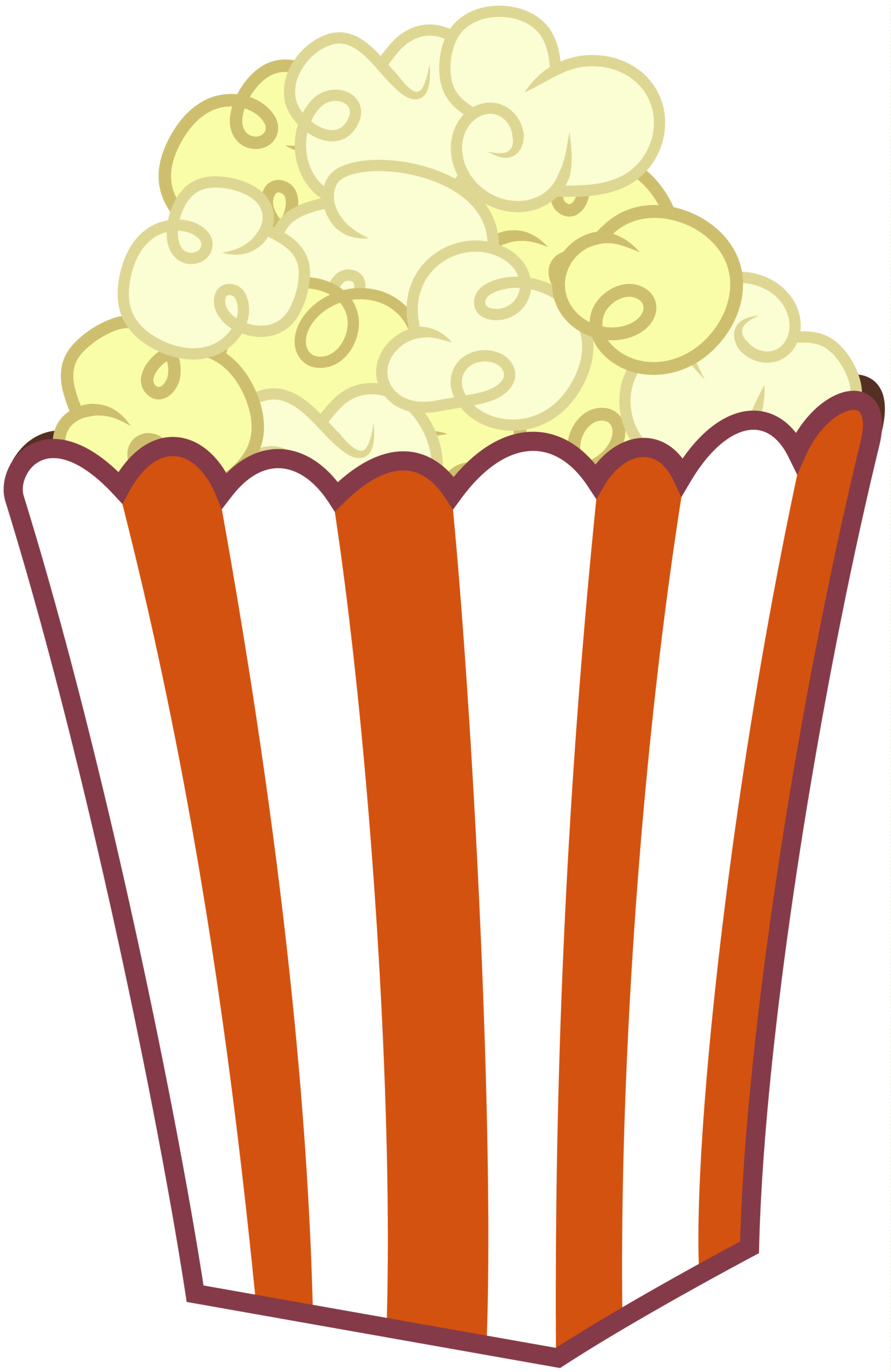 Mlp Resource Bag Of Popcorn B - Clipart Of Popcorn