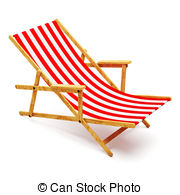 ... Modern beach chair Modern - Beach Chair Clip Art