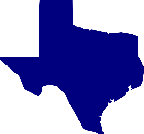 Texas outline clipart free cl