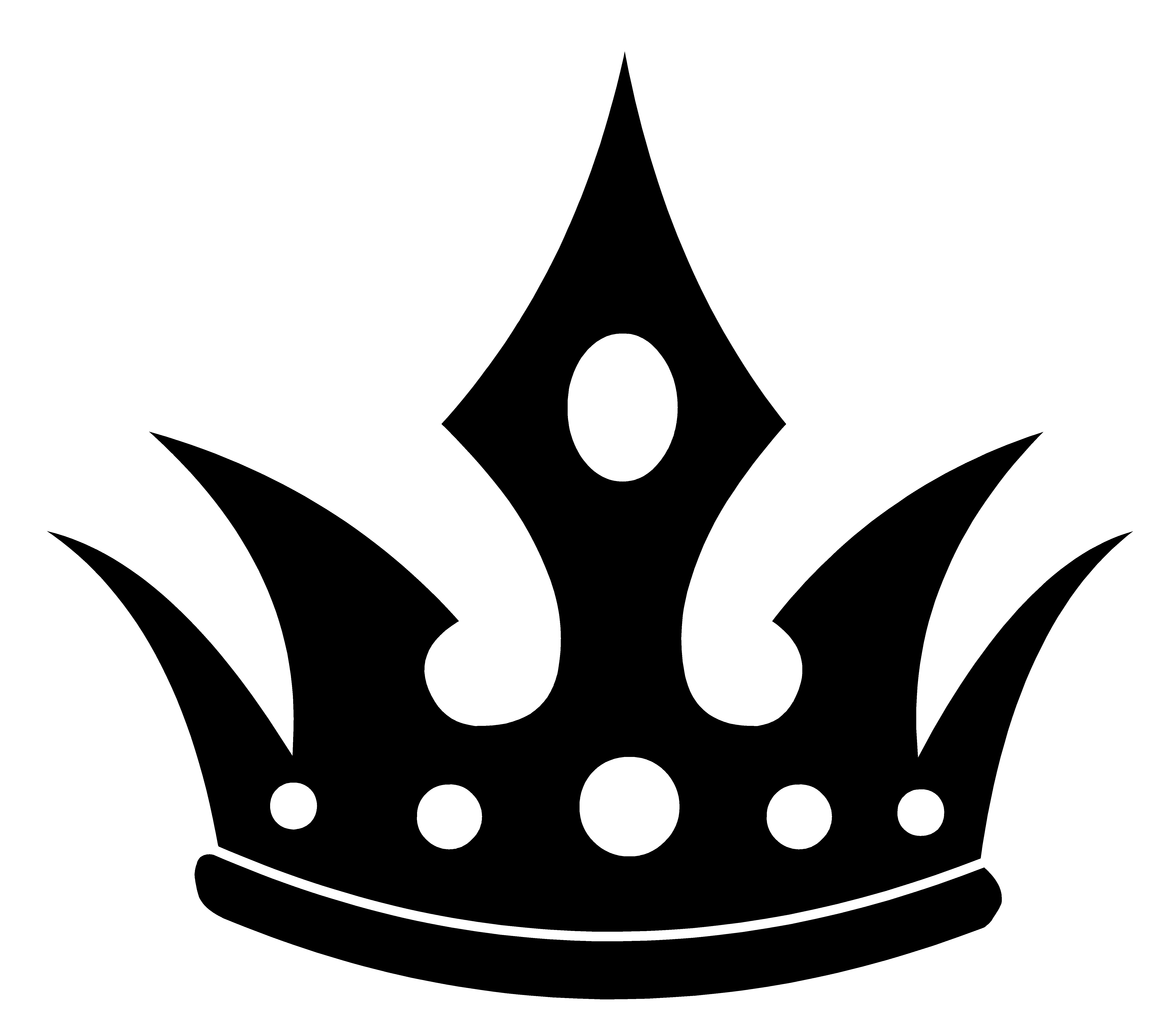 monarchy clipart - Crown Clipart Black And White