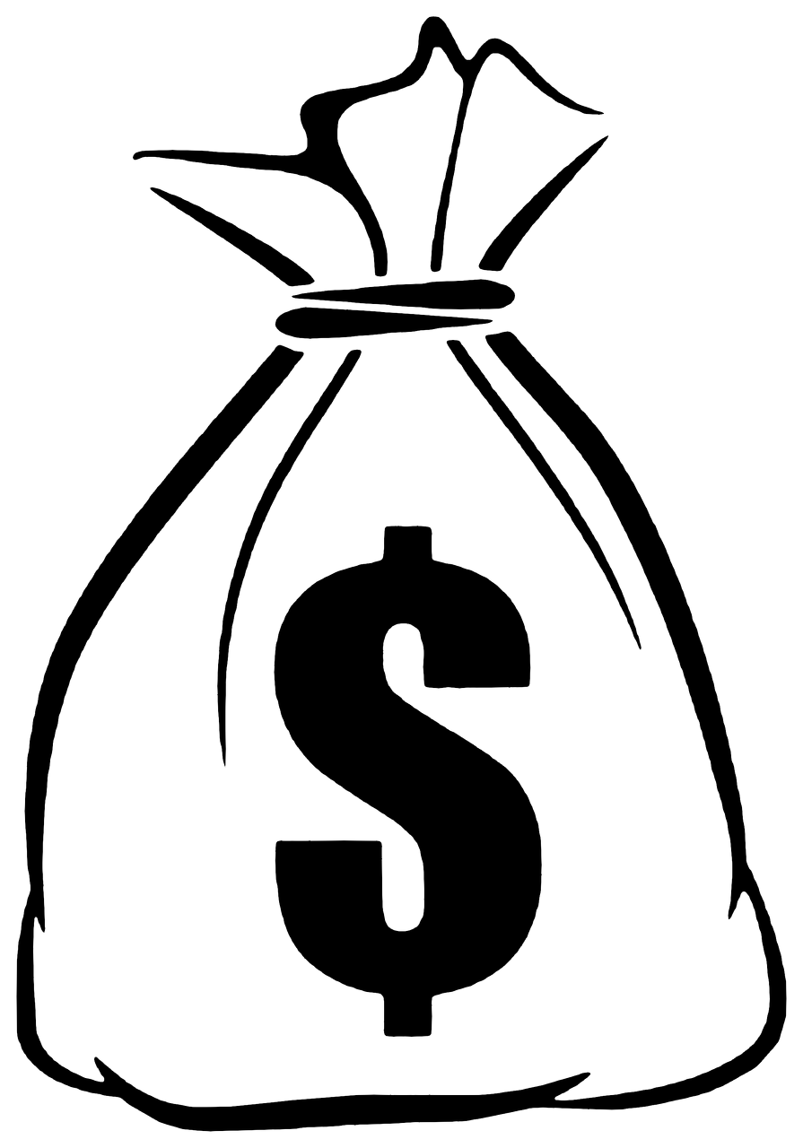 Money bag bag of money picture free download clip art on