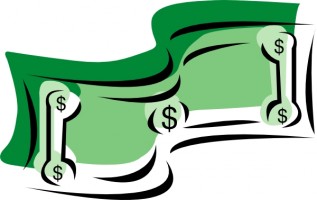 dollar sign clipart black and