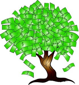 Money Tree Clipart Image Mone - Money Tree Clipart