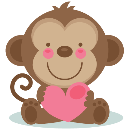 Cute Baby Monkey Clipart Imag