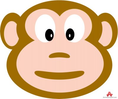 boy monkey clip art
