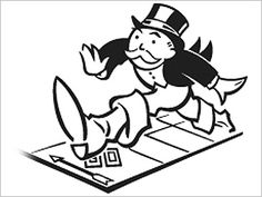 Monopoly Game Night Clipart. Monopoly