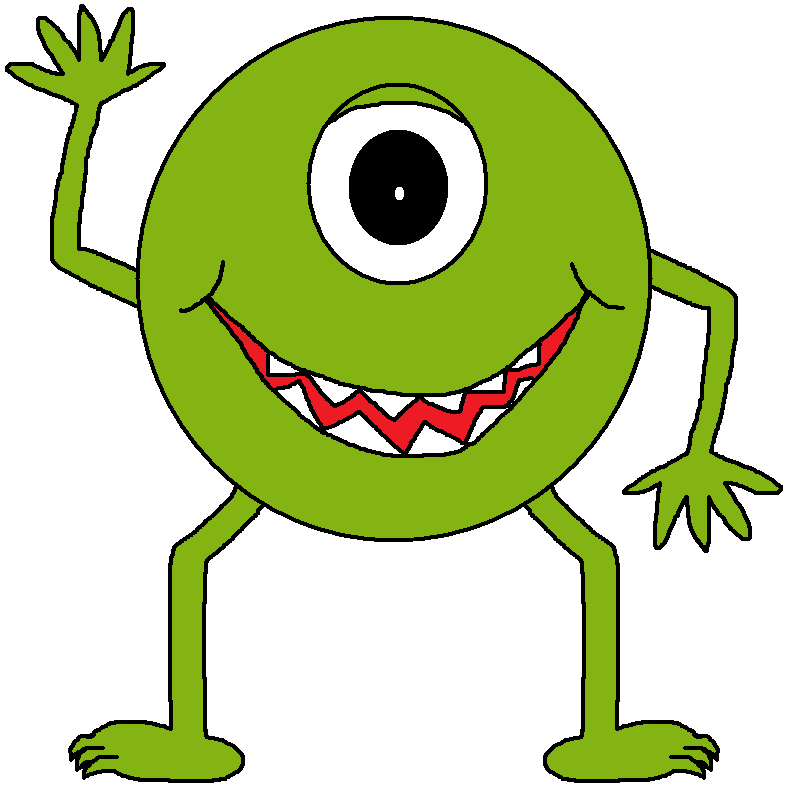 Three-Eyed Green Monster