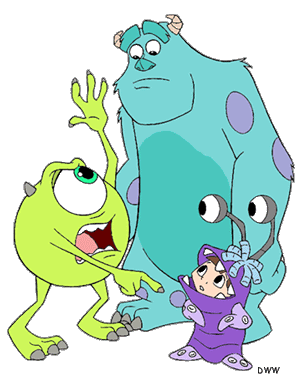 Monster Inc Clipart | Clipart - Monsters Inc Clip