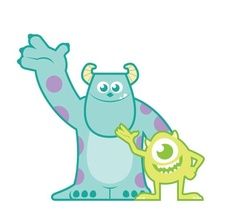 Cool Monsters Inc Clipart .