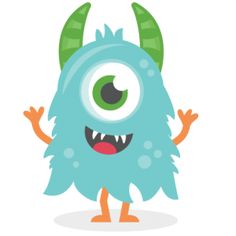 Monsters university clipart f - Cute Monster Clipart