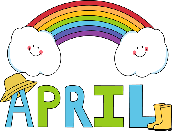... Month Of April Clipart ..