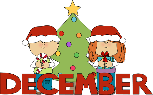 December Events Clip Art Set 