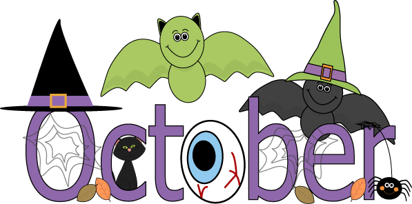 Month Of October Clipart ...
