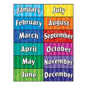 Months Of The Year Clipart Cr - Month Clip Art