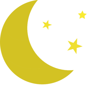 Crescent Moon And Stars Clip 
