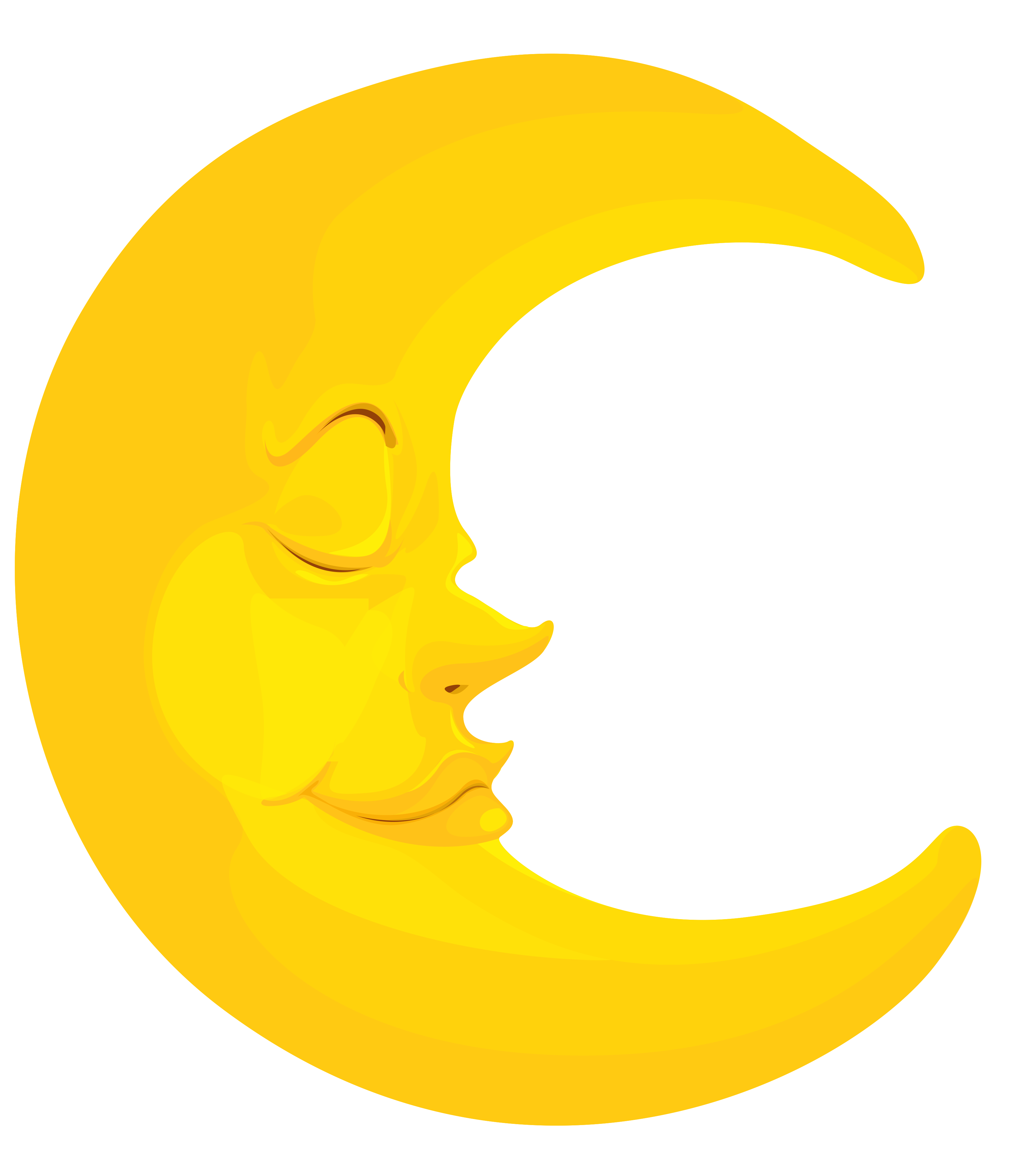 moon clipart u0026middot; moo - Crescent Moon Clip Art