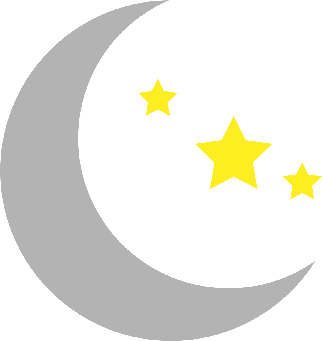 Moon With Stars Clipart; Moon And Stars Clipart - clipartall ...