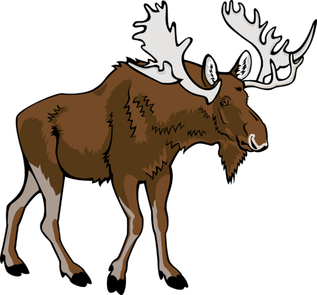 Moose clip art vector moose 6 - Clip Art Moose