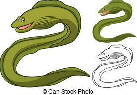 ... Moray Eel Cartoon - High Quality Moray Eel Cartoon Character.