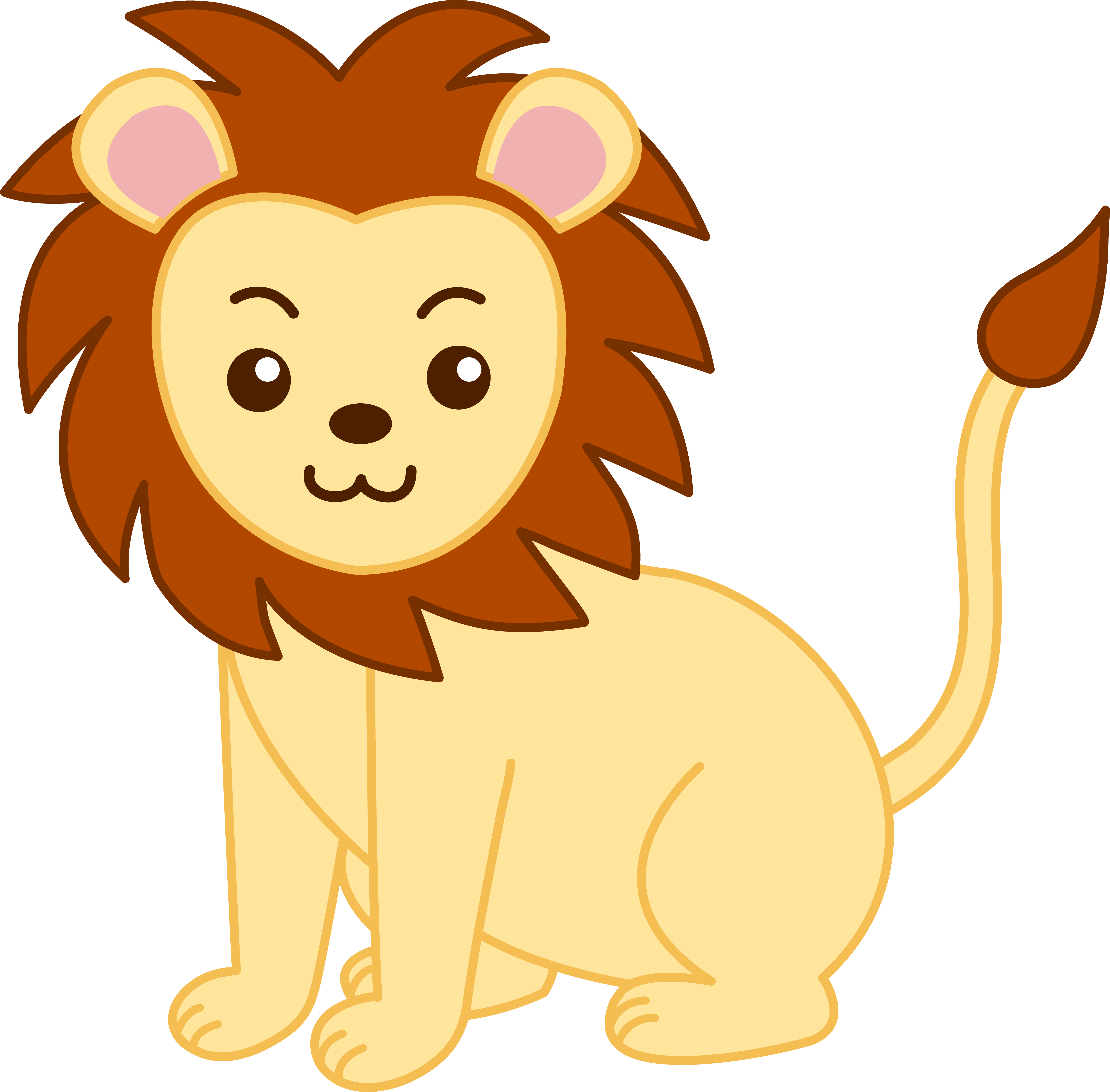 more clipart - Cute Lion Clipart