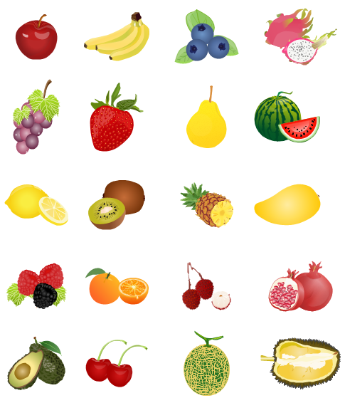 Free Food Borders Clipart