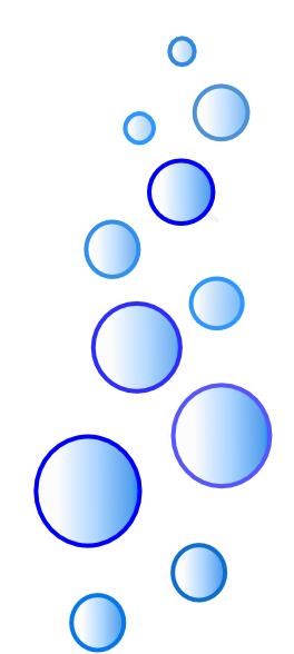 More N More Blue Bubbles Clip - Clip Art Bubbles