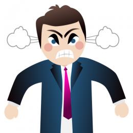 More Options - Angry Man Clipart