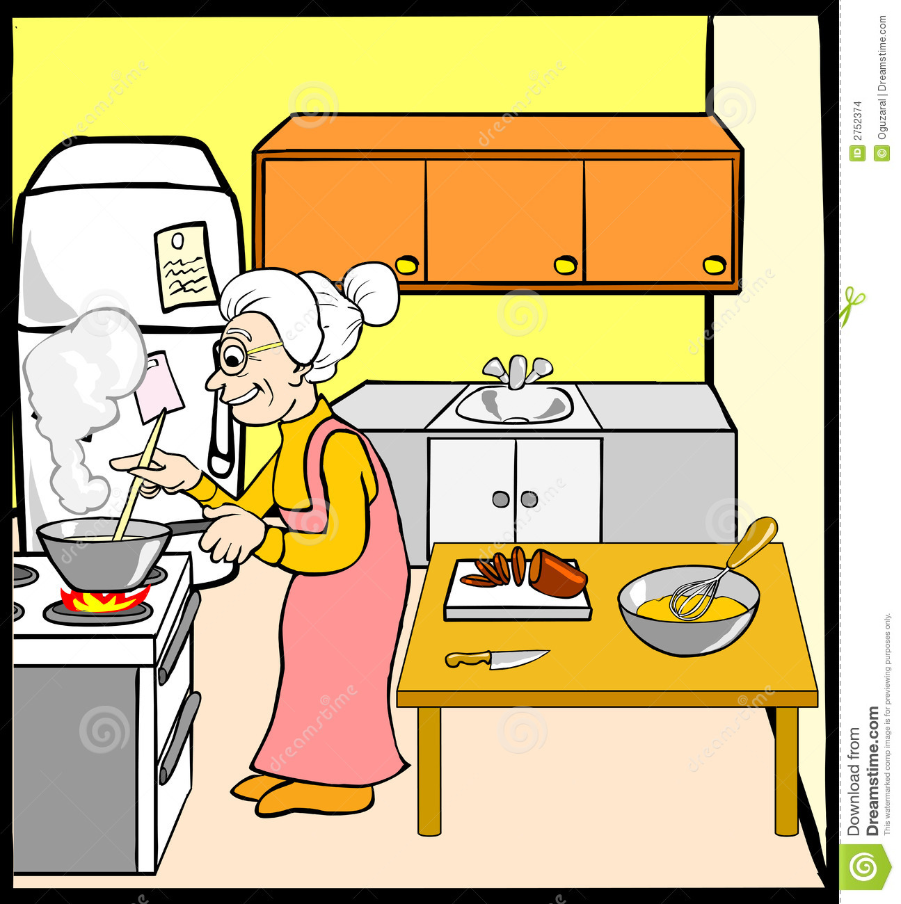 More Similar Stock Images Of Grandmother In Kitchen