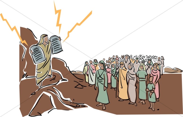 Moses Announces Godu0026#39;s Commandments