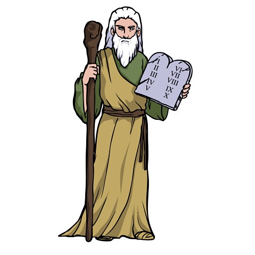 Moses Ten Commandments Clipart Images Pictures Becuo