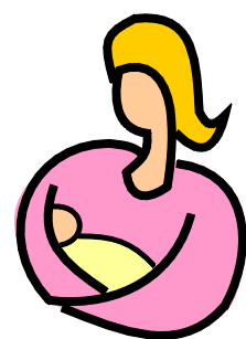 mother and baby clipart - Mom And Baby Clipart