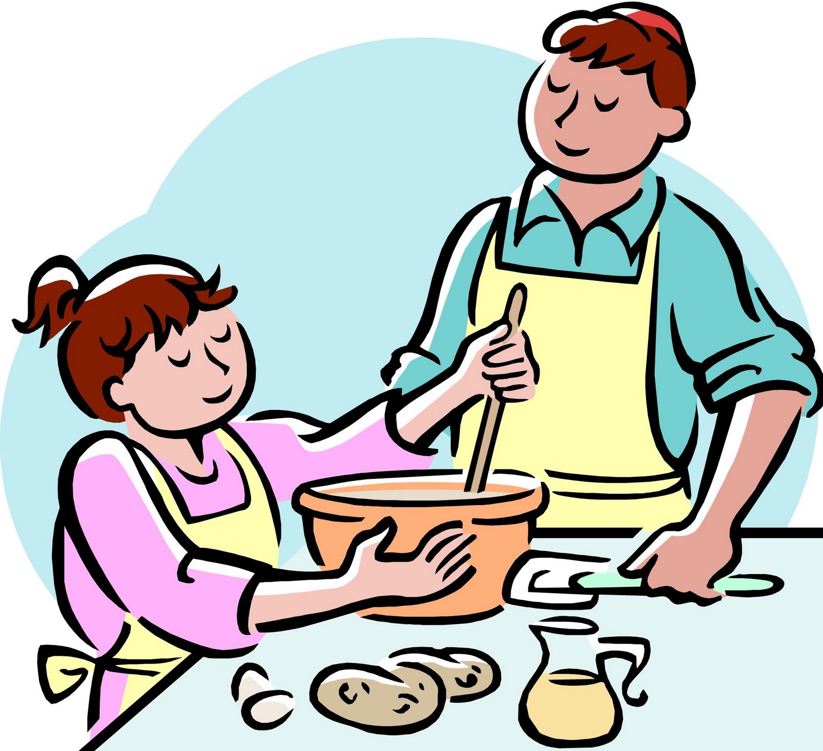 mother cooking clipart · cooking clipart