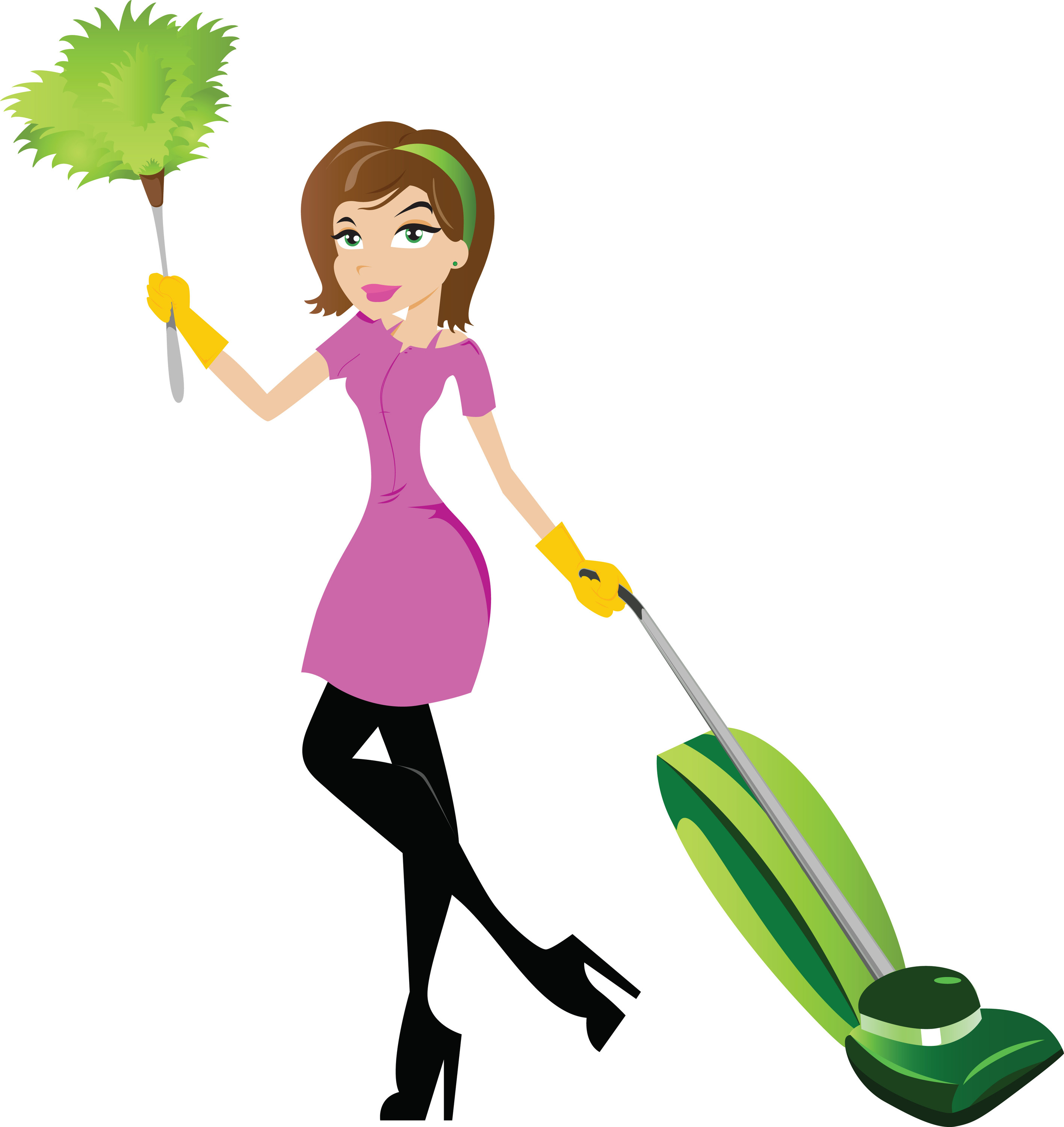 Mother Cleaning Clipart Clipa - House Cleaning Clipart