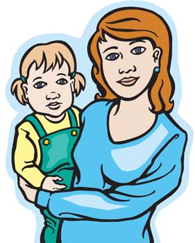 mother clipart - Clipart Mother