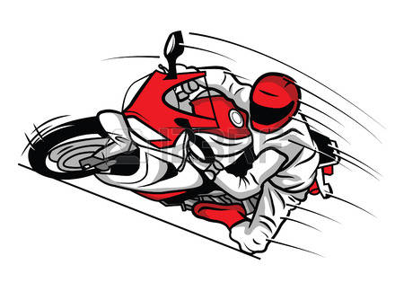 Moto Sport Illustration