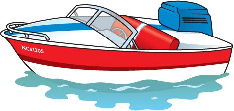 Motorboat Clip Art Aquatic Clipart Pinterest