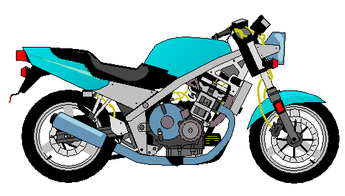 Motorcycle chopper clipart fr - Motorcycle Clipart Free