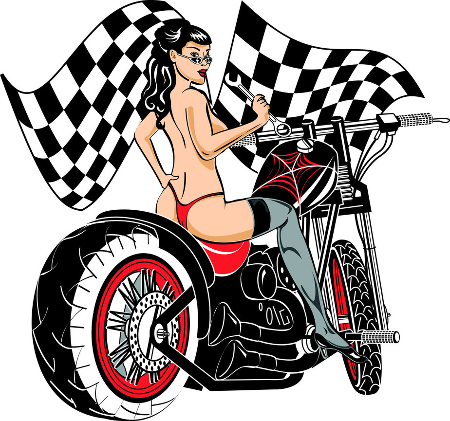 Motorcycle Clip Art - Biker Clip Art