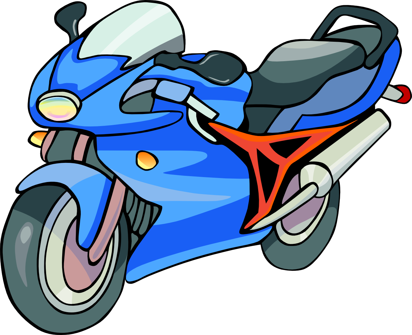Motorcycle Clip Art - Clip Art Motorcycle