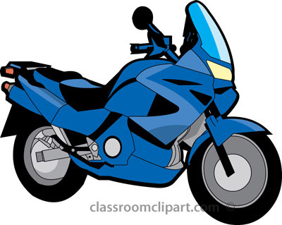 Motorcycle Clip Art - Motorcycle Clipart